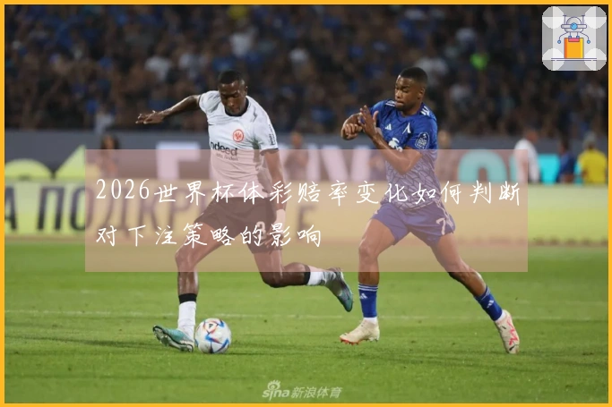 2026世界杯体彩赔率变化如何判断对下注策略的影响